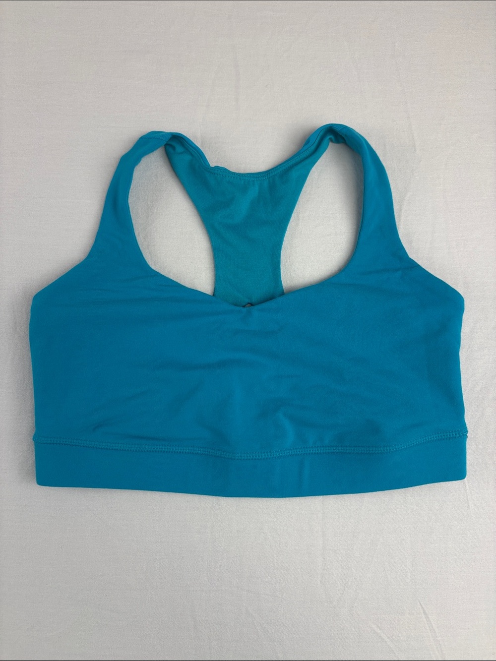 Lululemon Teal Blue Racerback Sports Bra size 6